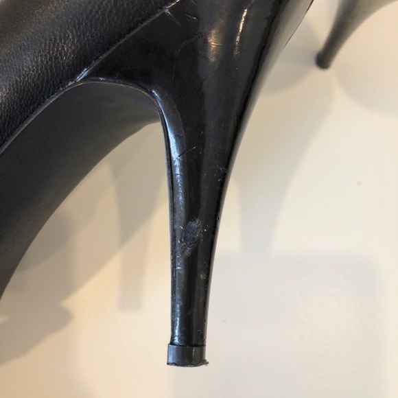 BCBG Peep Toe Heels - Picture 5 of 7